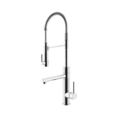 Abey Gareth Ashton Lucia Side Lever Sink Mixer with Spring Coil Pull Down